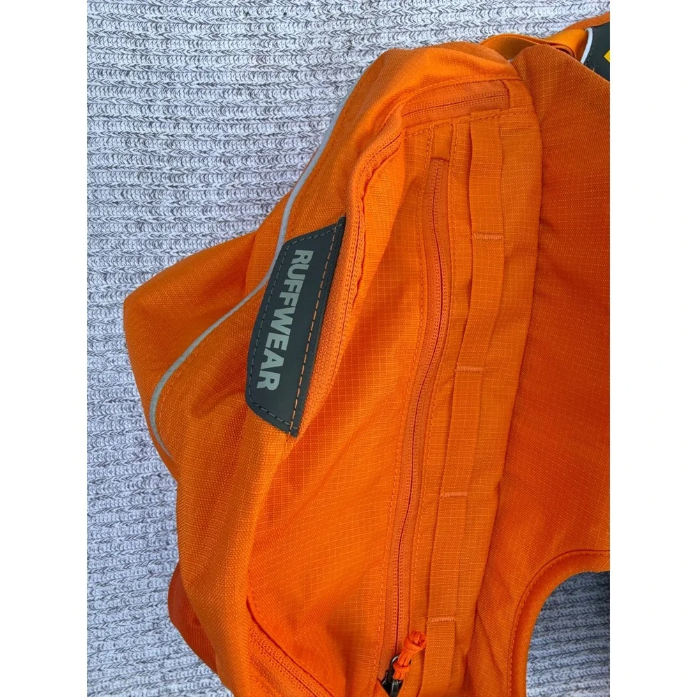 Ruffwear Approach Dog Backpack L/XL Orange Padded Hiking Harness Saddlebags